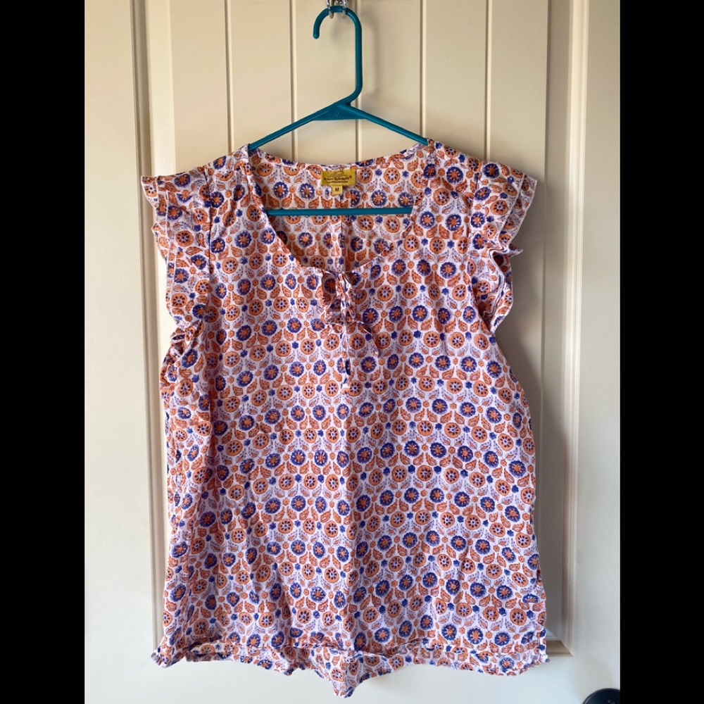 SALE Roberta Roller Rabbit Blouse Sz Medium